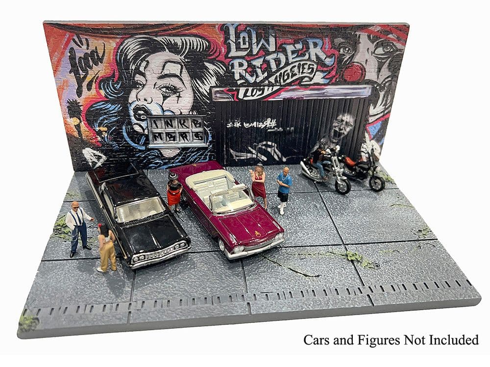 アメリカンジオラマ 1:64スケール LAストリートアート・ジオラマ