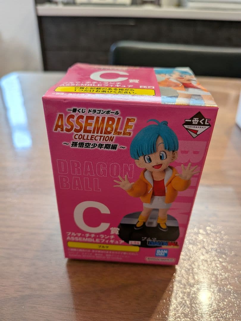 【新品未開封、ワンオーナー品】悟空 ブルマ クリリン 一番くじ ASSEMBLE
