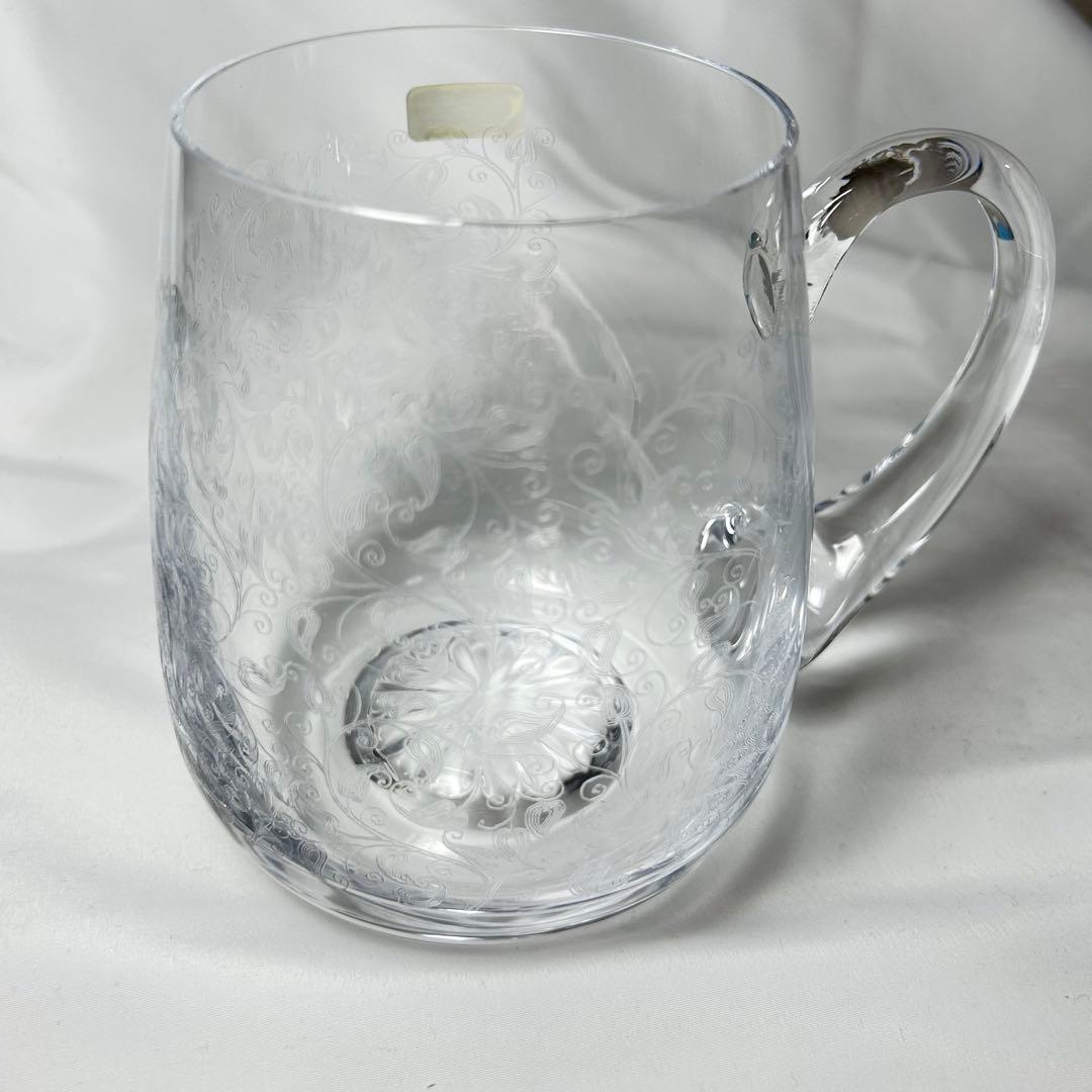 【新品】チェコ製　BOHEMIA グラス　6個セット＋ビールジョッキ