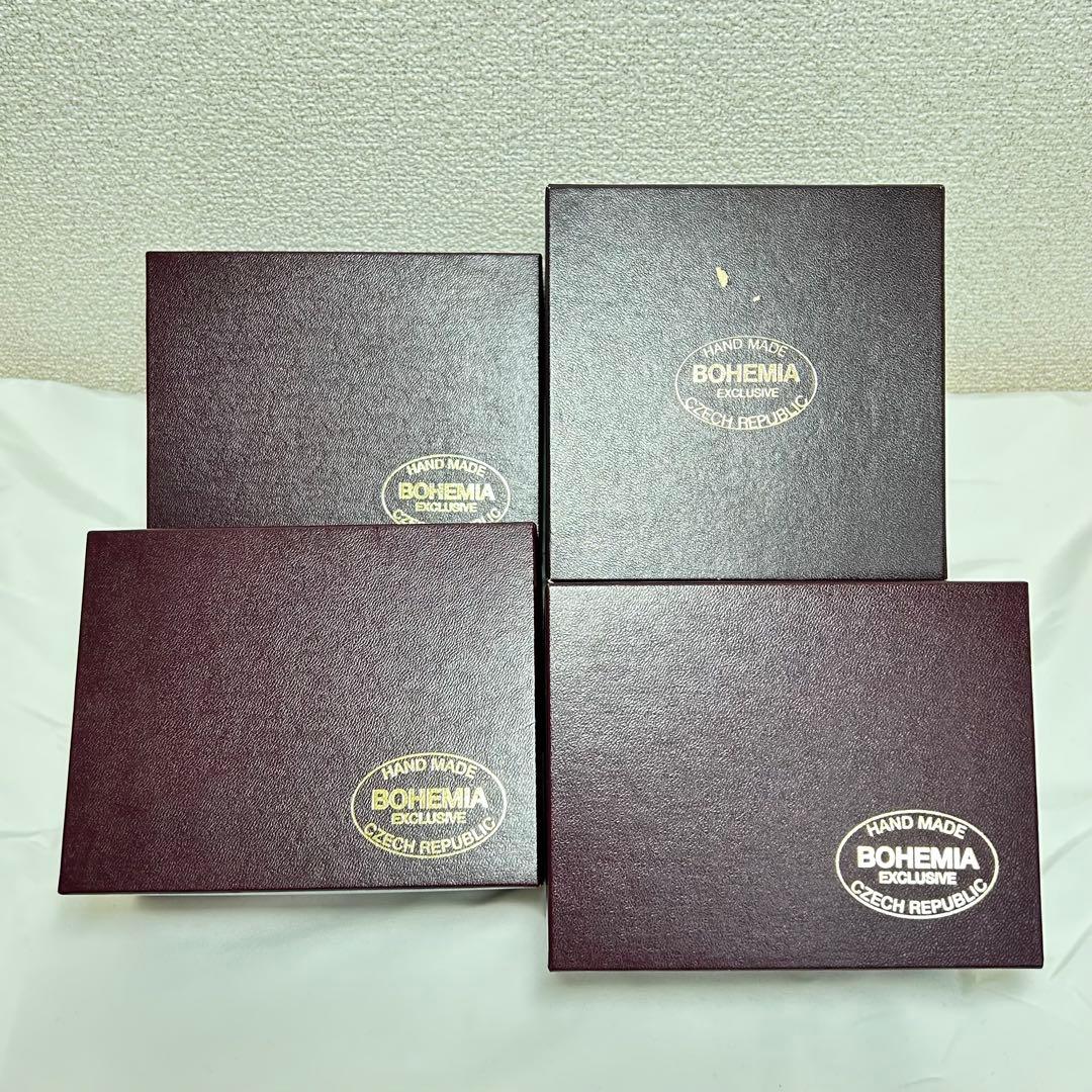 【新品】チェコ製　BOHEMIA グラス　6個セット＋ビールジョッキ