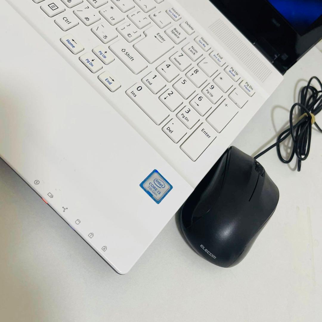 T383 NECノートパソコンSSD高速WEBカメラWindows11オフィス付