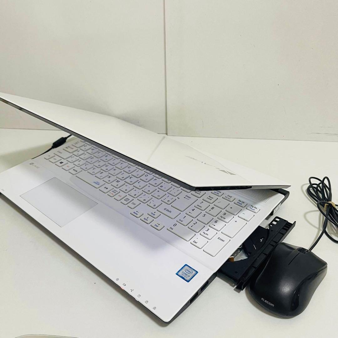 T383 NECノートパソコンSSD高速WEBカメラWindows11オフィス付