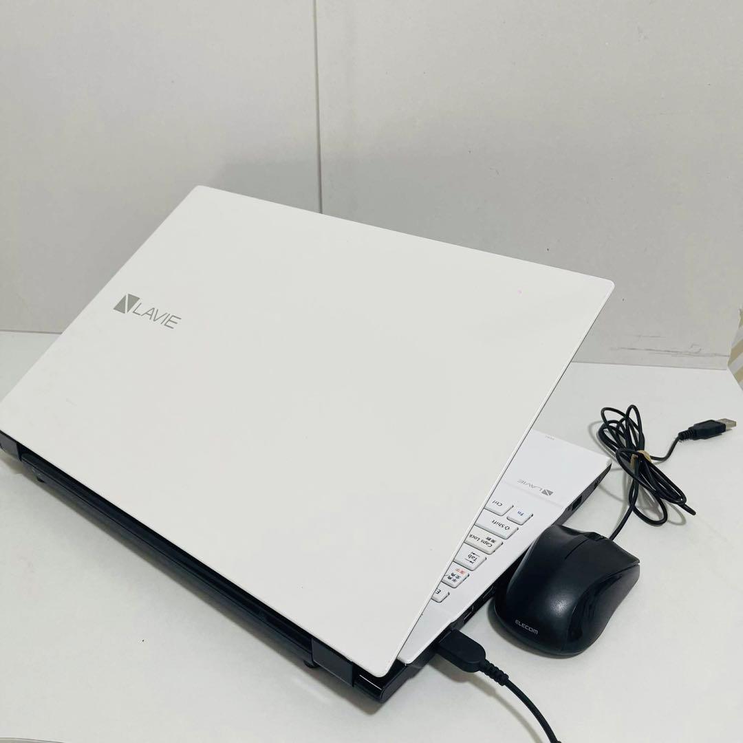 T383 NECノートパソコンSSD高速WEBカメラWindows11オフィス付