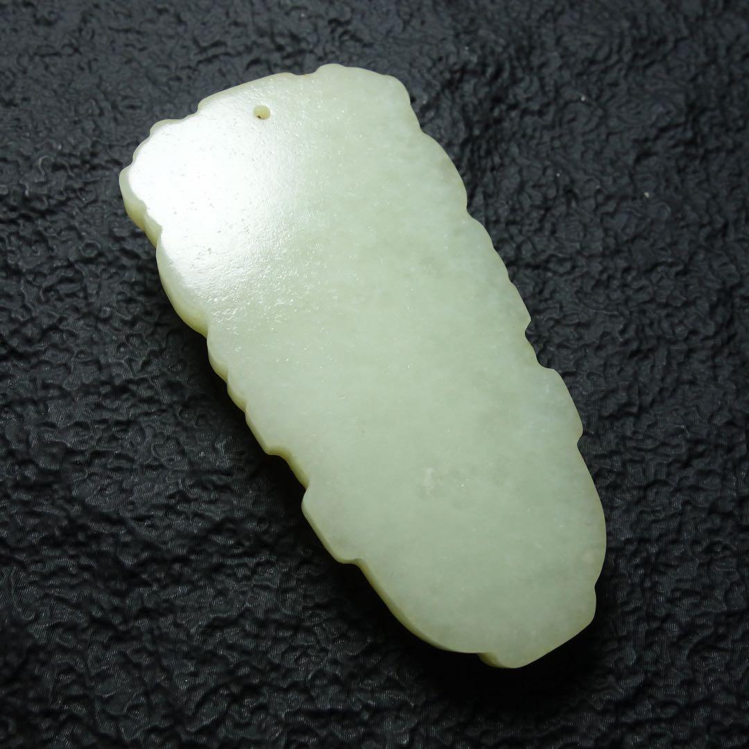 清時代 和田玉 玉牌 天然玉 彫刻玉佩 中国美術 コレクション C1A178