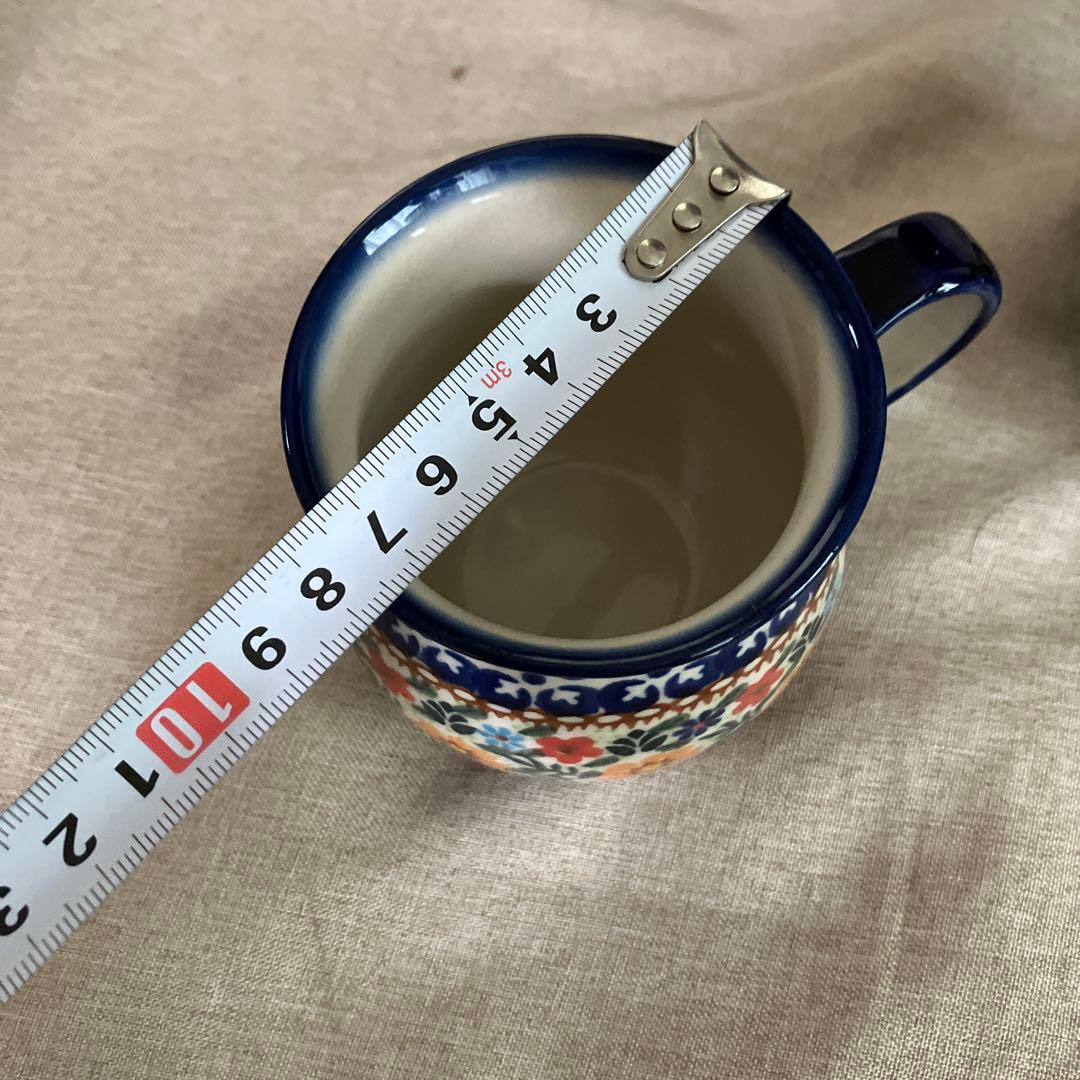 ポーリッシュポタリー　ポーランド食器　カリヒ　マグ