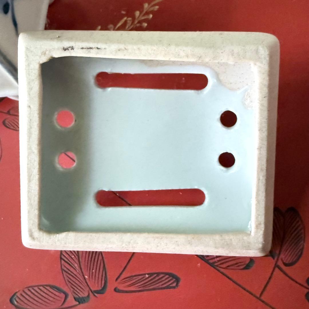 2235様感謝‼️春‼️愛蔵　伊万里古染付青花文様鳥摘み香炉