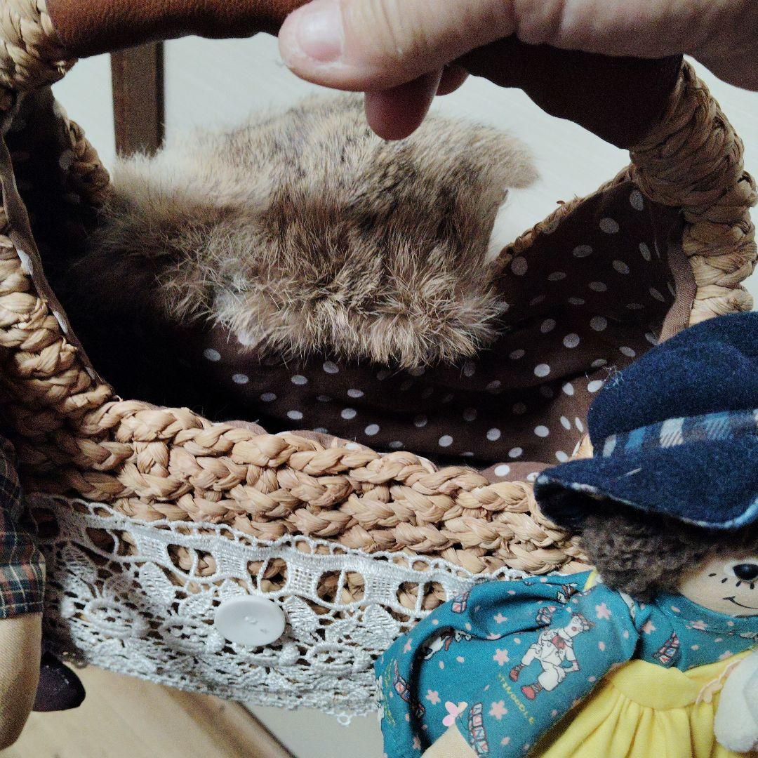 country 手作り人形とバッグのセット