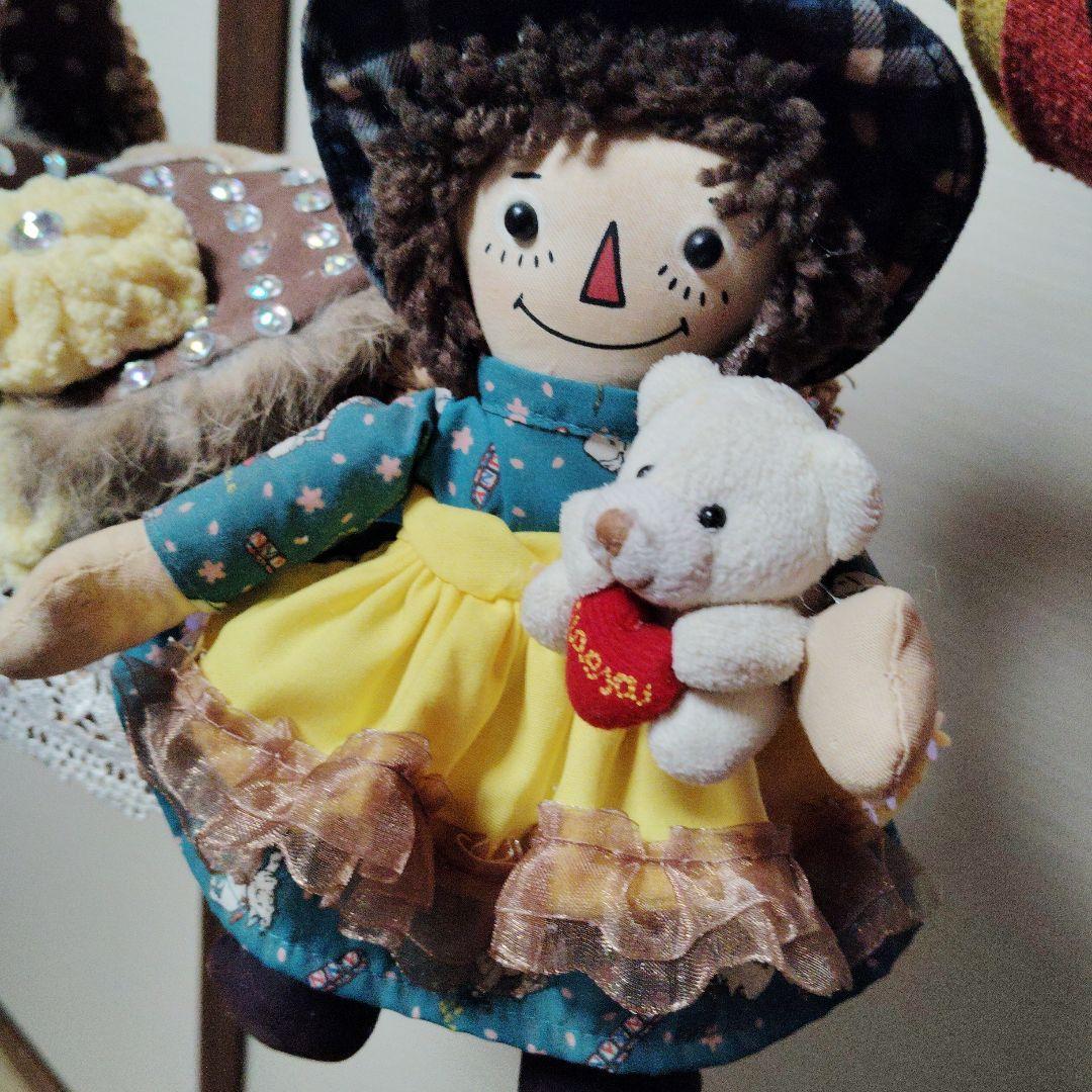 country 手作り人形とバッグのセット