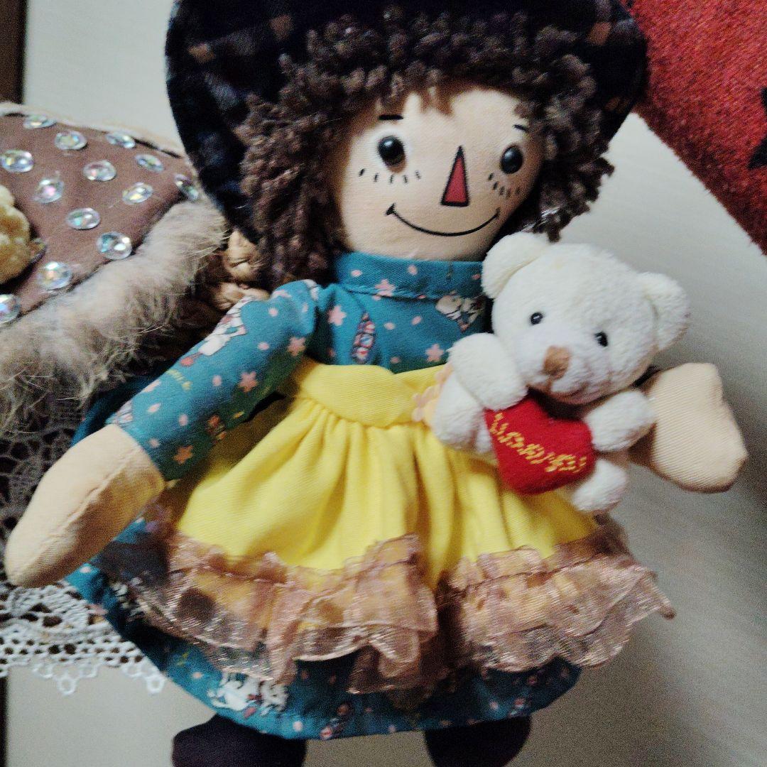 country 手作り人形とバッグのセット