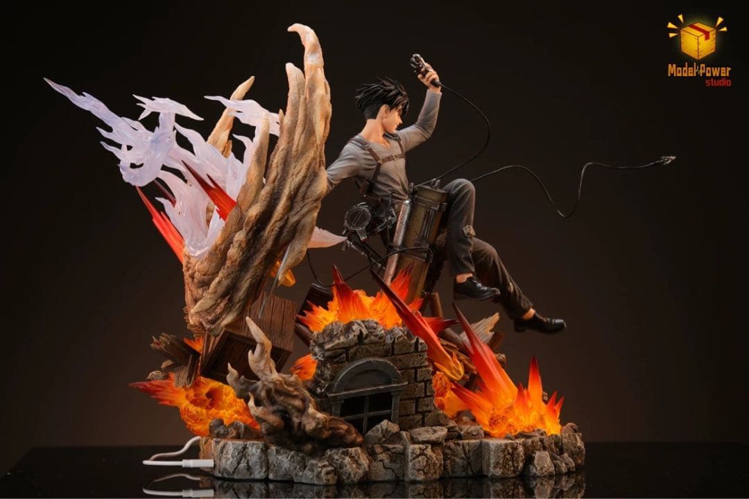 進撃の巨人　リヴァイ・アッカーマン　ガレージキッド　フィギュア　完成品