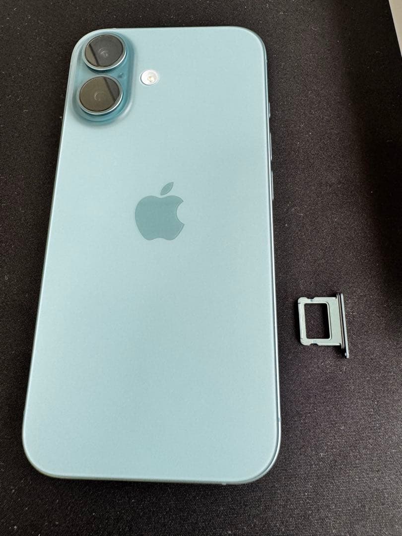 Apple iPhone 16 ティール 128GB バッテリー100%