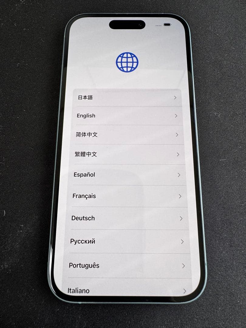 Apple iPhone 16 ティール 128GB バッテリー100%