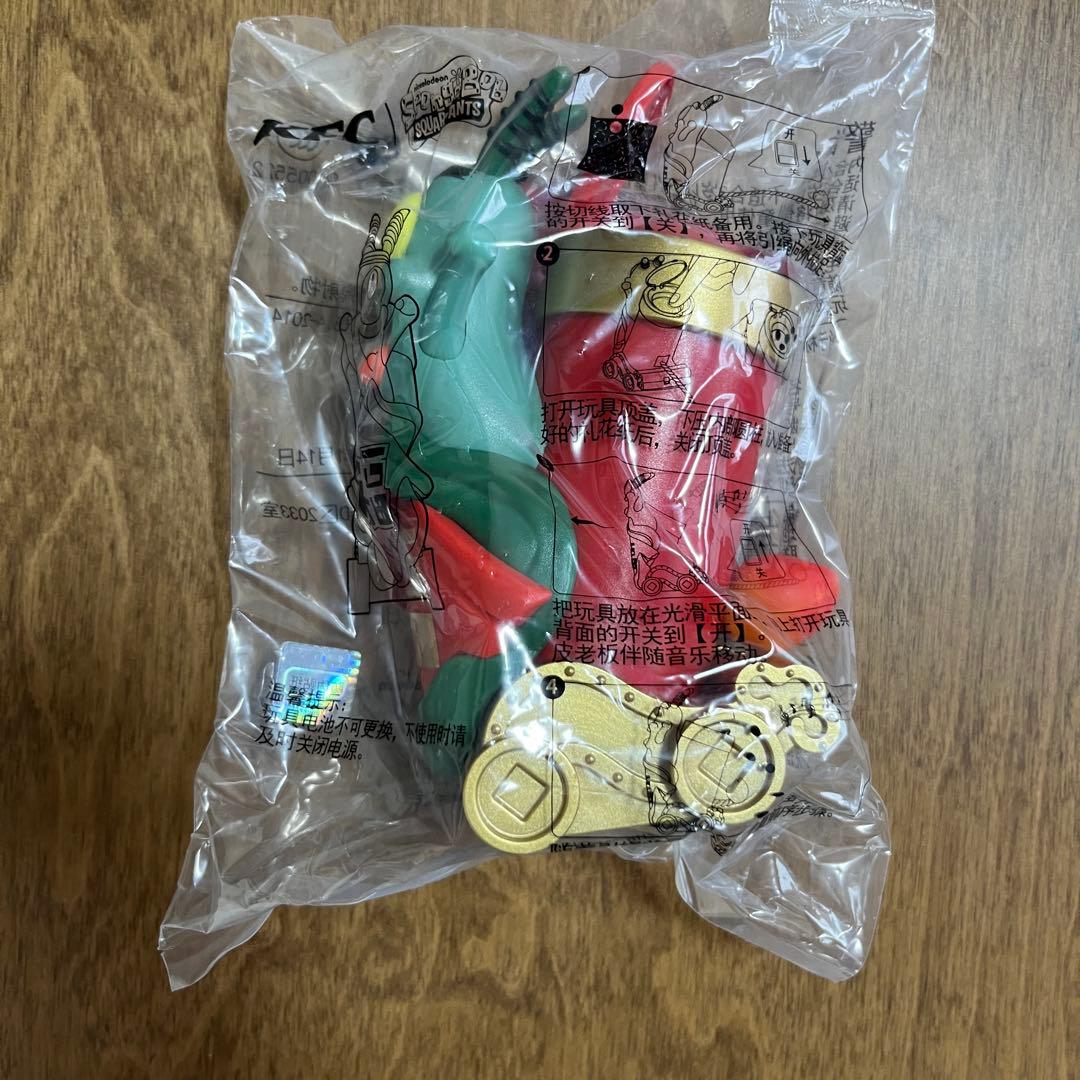 海外KFC限定 スポンジボブ 馬年フィギュア 5種コンプリートセット 未使用