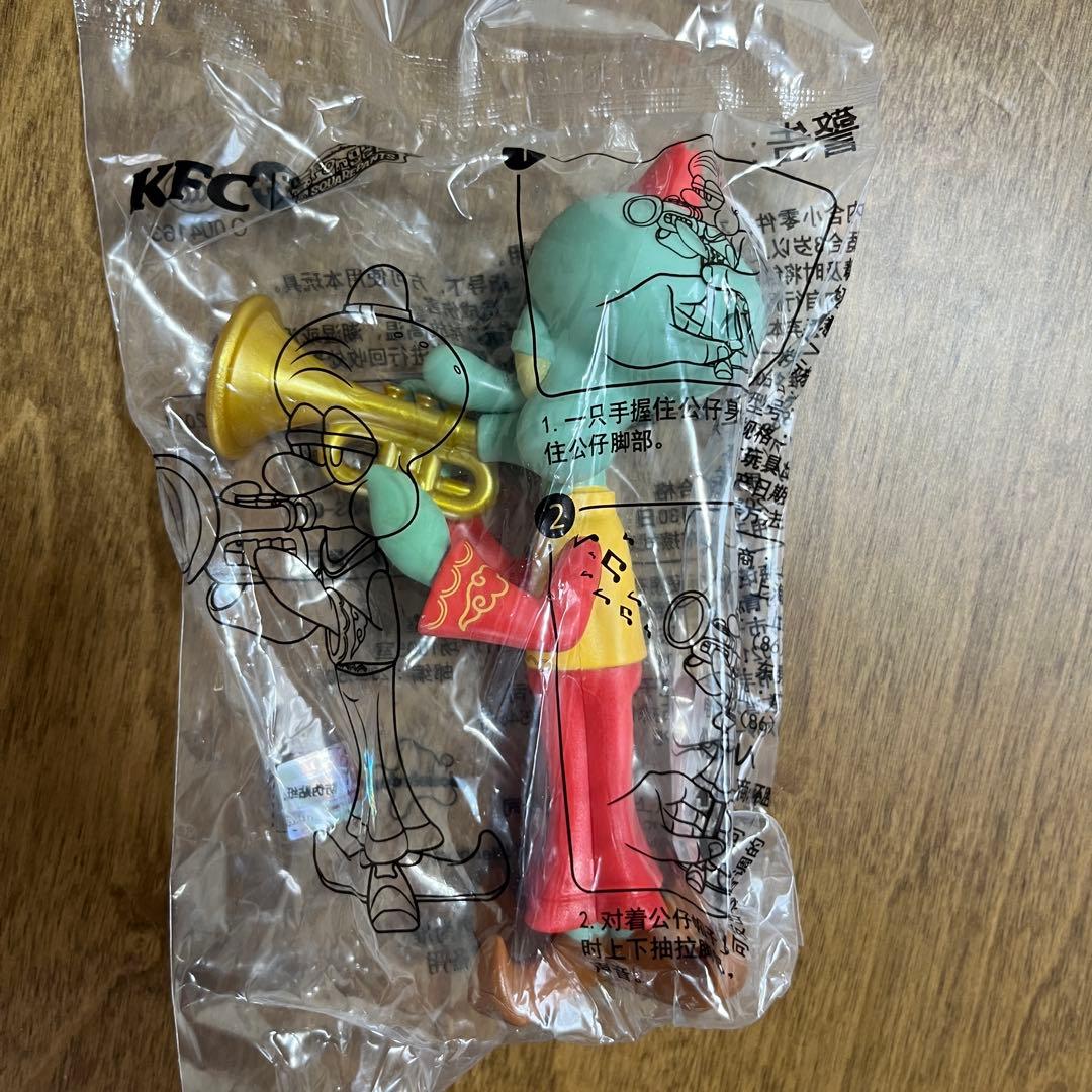 海外KFC限定 スポンジボブ 馬年フィギュア 5種コンプリートセット 未使用
