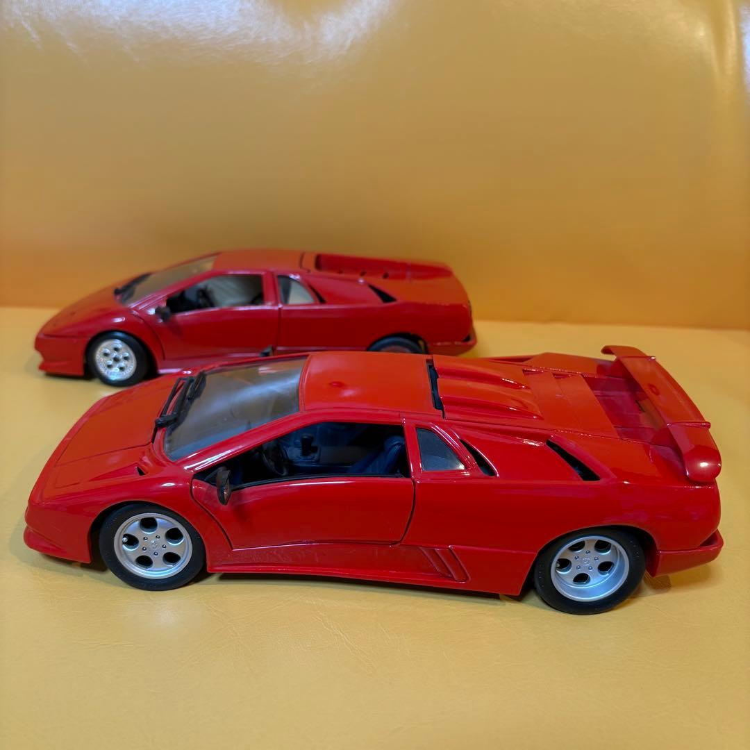 コンセプト企画 マイスト、トンカ 1/18 ランボルギーニ ディアブロ 2台