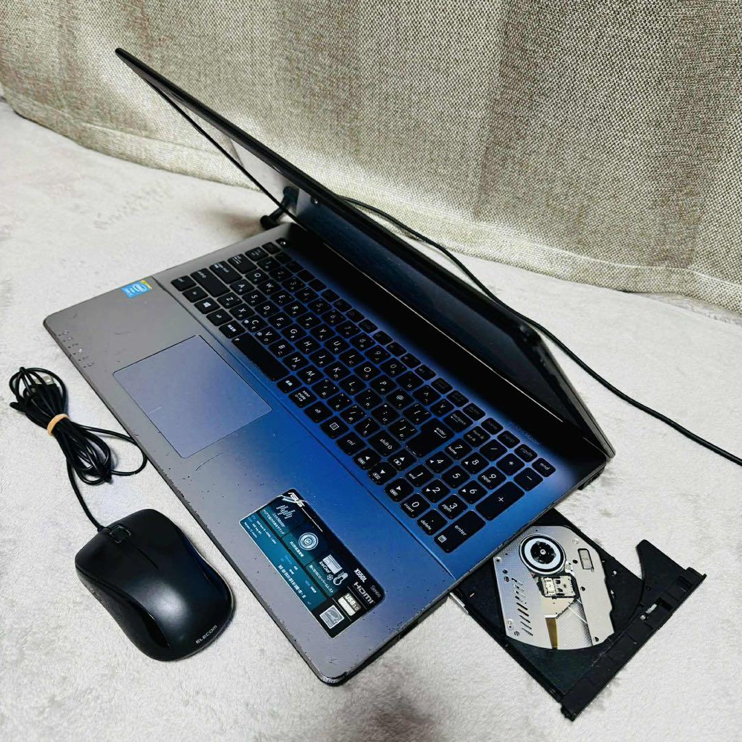 S313 ASUSノートパソコンi5 SSD高速 Windows11オフィス付き