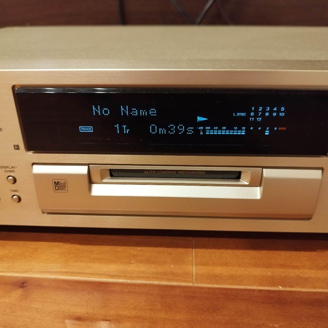 【美品・動作確認済】SONY MDデッキ MDS-JB920