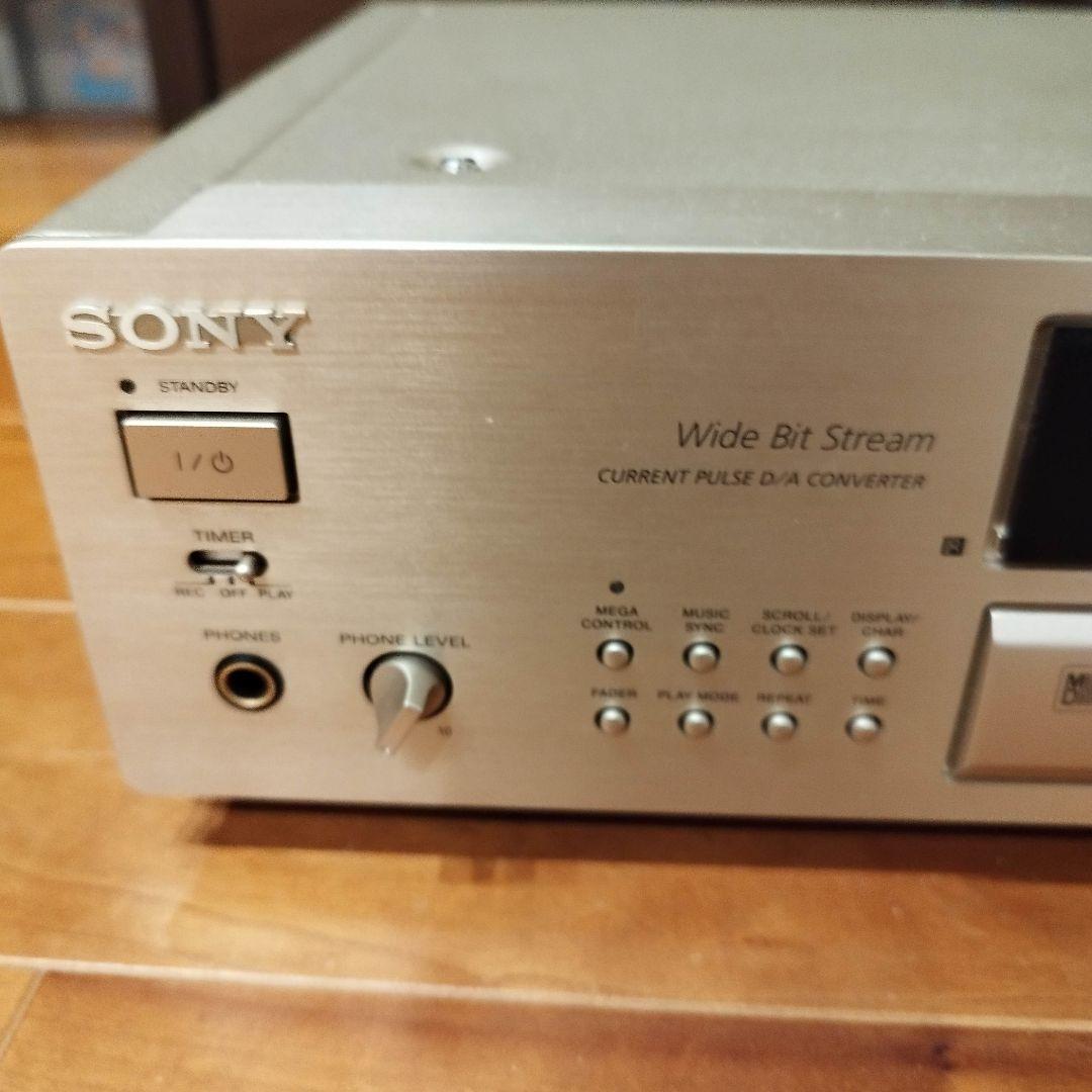 【美品・動作確認済】SONY MDデッキ MDS-JB920
