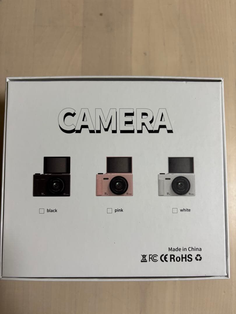 新品❣️デジタルカメラ 5K 7500万画素 2.8インチスクリーン