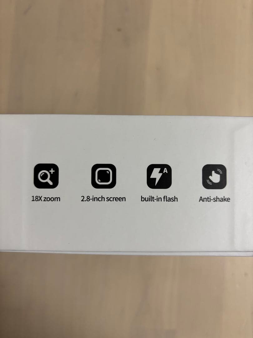 新品❣️デジタルカメラ 5K 7500万画素 2.8インチスクリーン