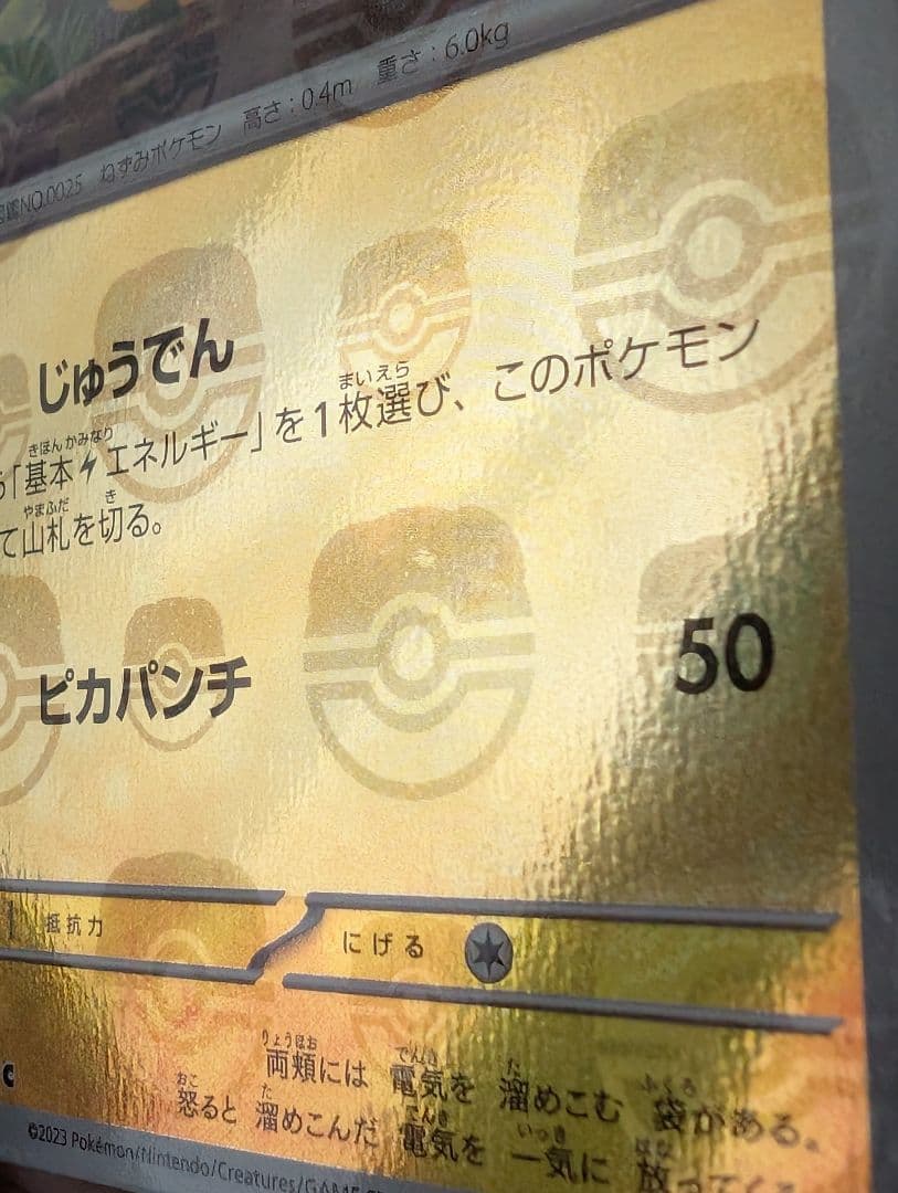 ピカチュウ マスターボールミラー