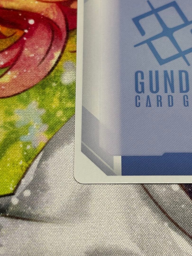 ガンダムカードゲーム　覚悟の表れ　パラレル　未使用　β版