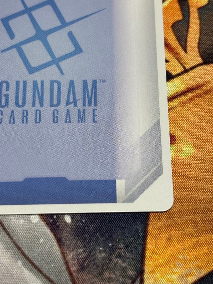 ガンダムカードゲーム　覚悟の表れ　パラレル　未使用　β版