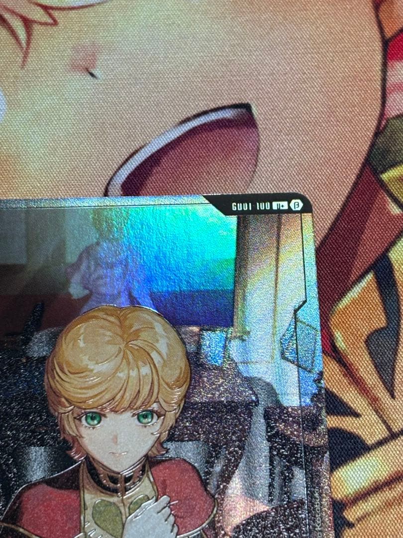 ガンダムカードゲーム　覚悟の表れ　パラレル　未使用　β版