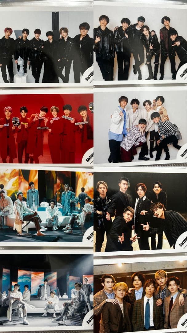 SixTONES 公式写真69枚