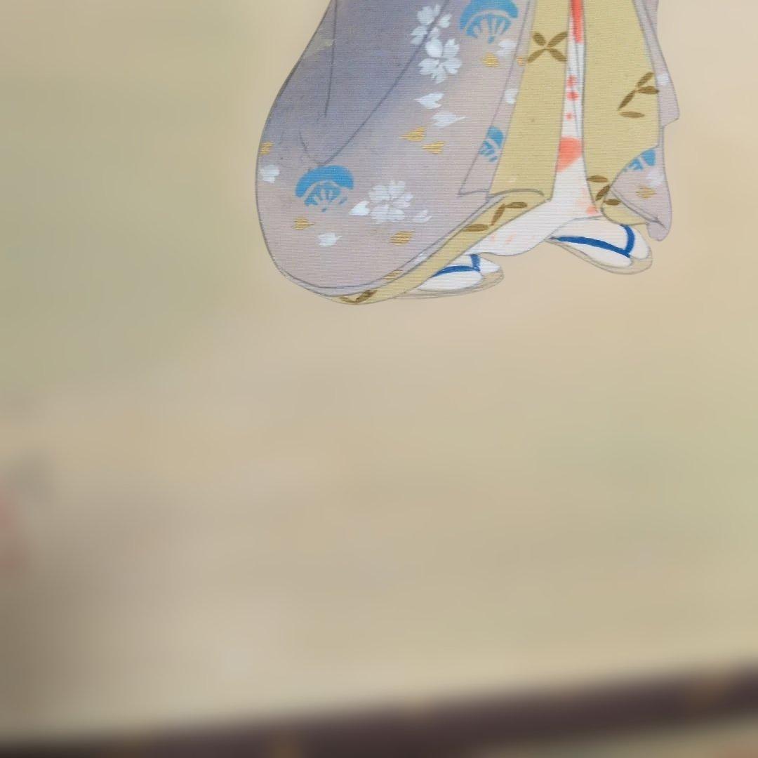 伊藤小坡　深春　掛軸