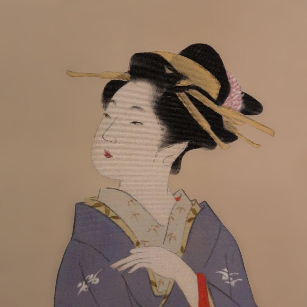 伊藤小坡　深春　掛軸