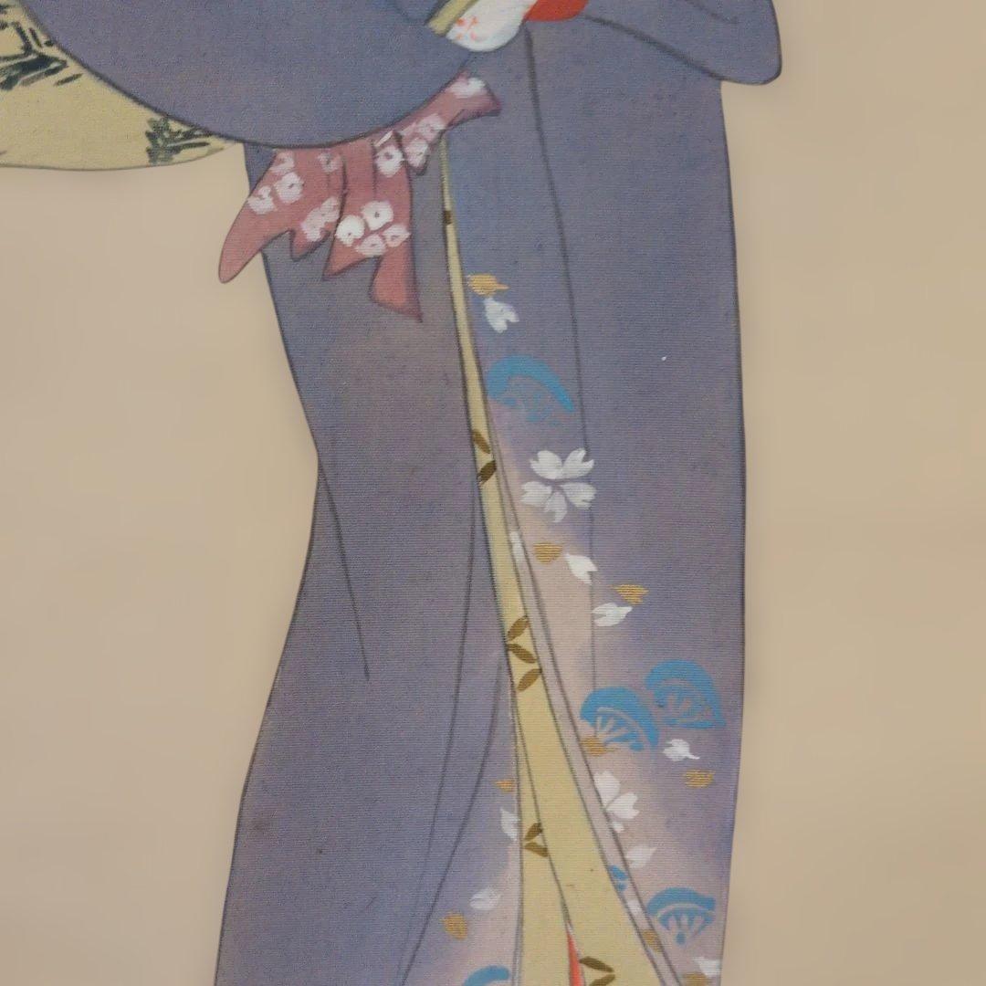 伊藤小坡　深春　掛軸