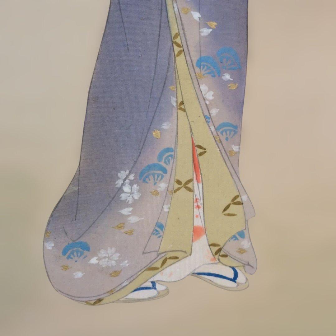 伊藤小坡　深春　掛軸