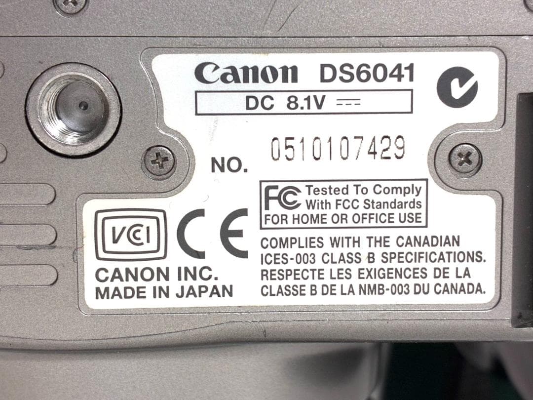 25M10-205 キャノン S6041 デジタル一眼レフカメラ デジカメ