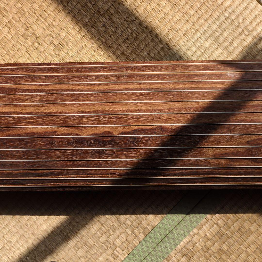 ①※※廃棄します※※生田流 師範代使用品★十三絃 お琴 箏 琴 和楽器