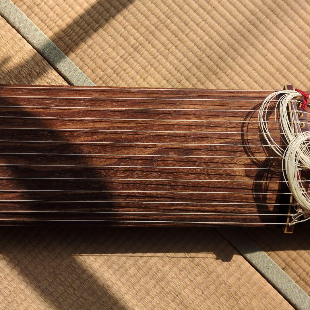 ①※※廃棄します※※生田流 師範代使用品★十三絃 お琴 箏 琴 和楽器