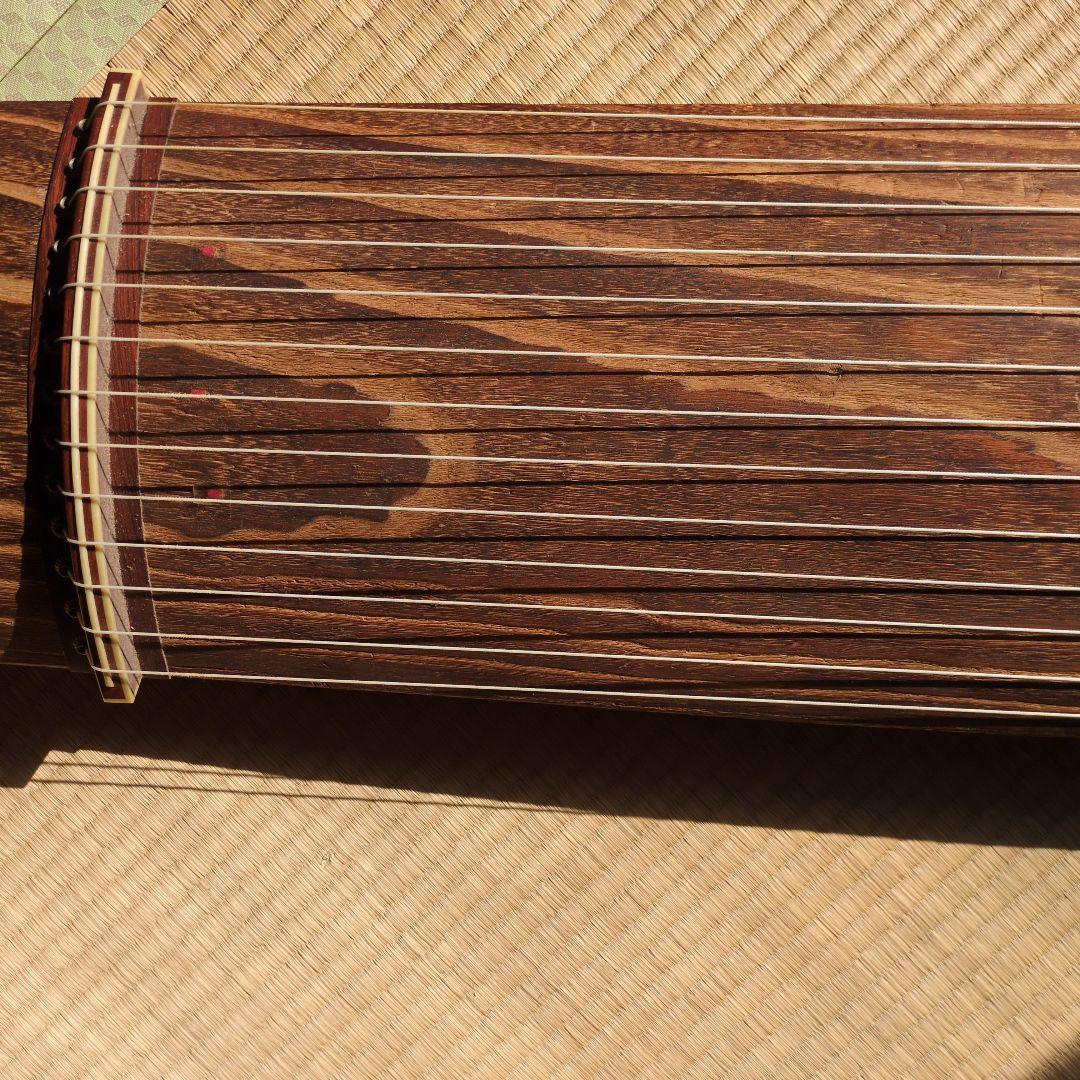 ①※※廃棄します※※生田流 師範代使用品★十三絃 お琴 箏 琴 和楽器