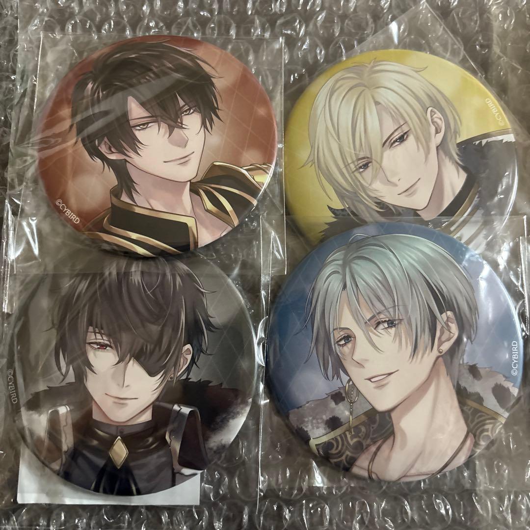 イケメン王子 公式ビジュアルファンブック特装版 缶バッジ　コンプ　全5種