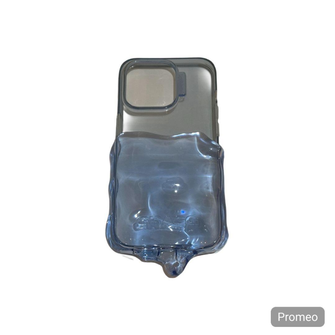 GRAGG スマホケース Clear Blue IPhone14Pro