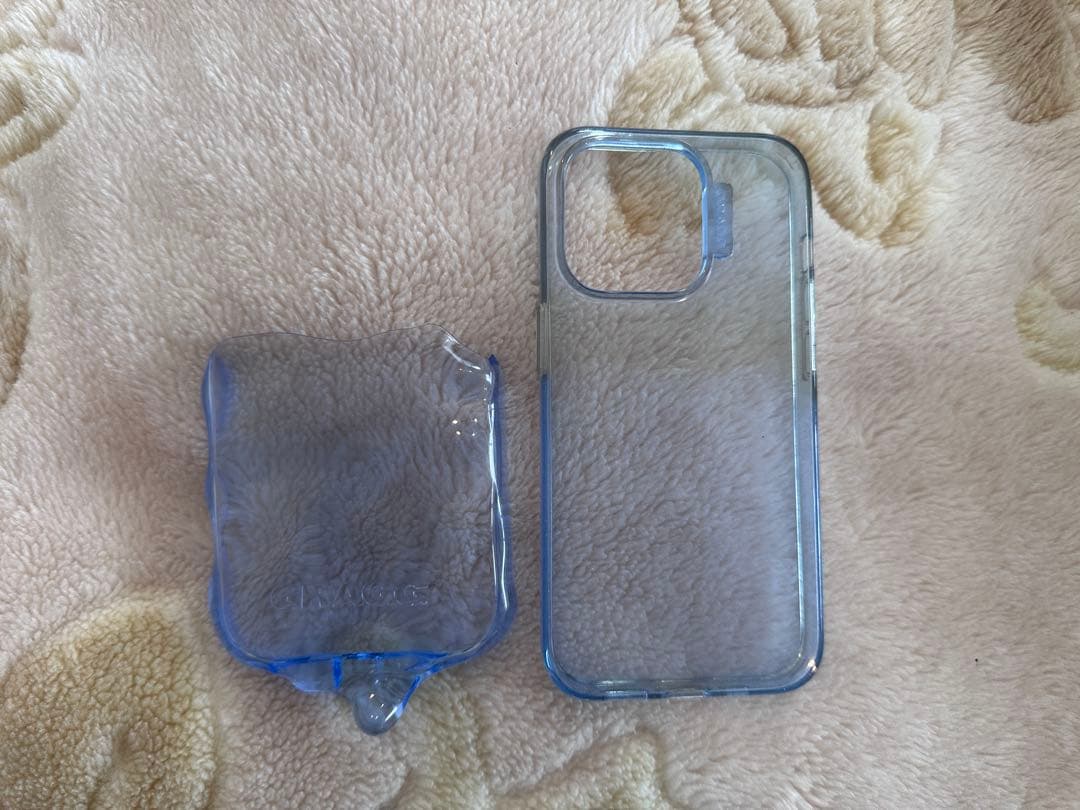 GRAGG スマホケース Clear Blue IPhone14Pro