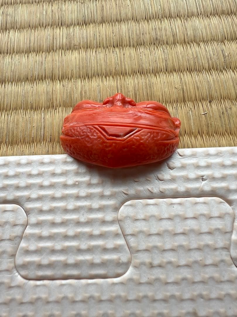 珊瑚　サンゴ　彫刻