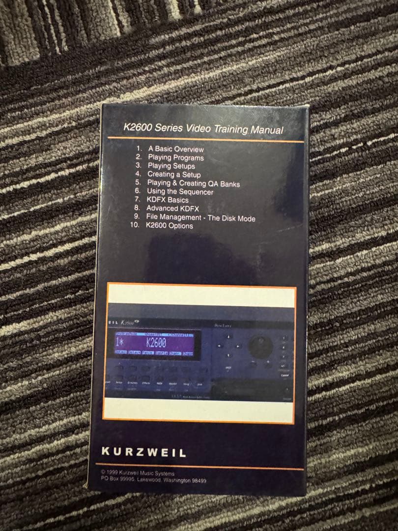 名機KURZWEIL K2600X