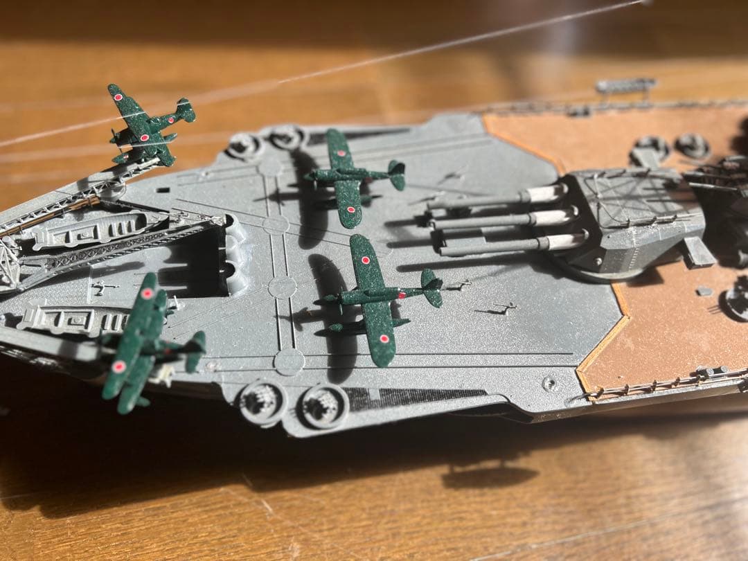 超大型戦艦大和1350mm製作完了しました。(1号作戦時)仕様です。