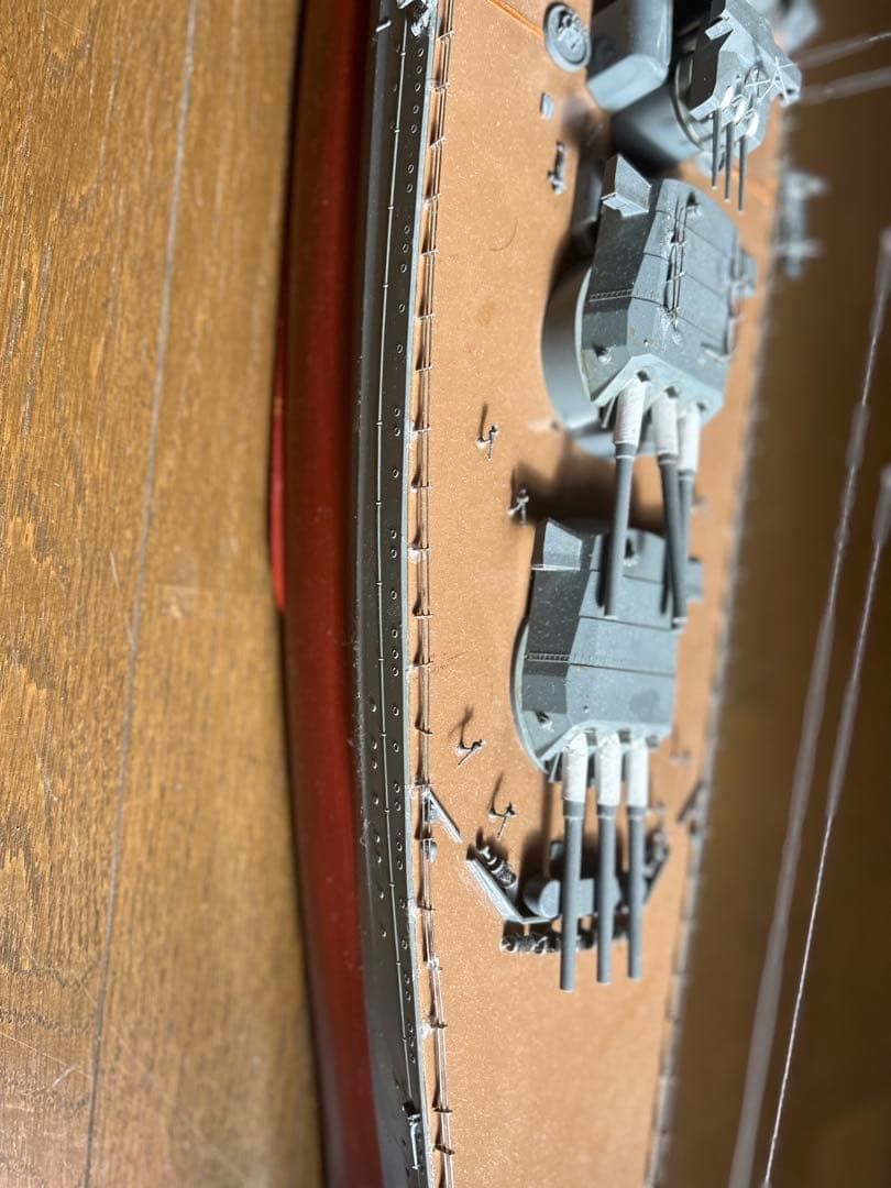 超大型戦艦大和1350mm製作完了しました。(1号作戦時)仕様です。