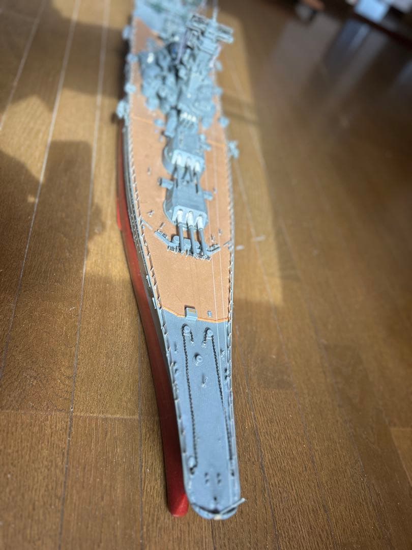 超大型戦艦大和1350mm製作完了しました。(1号作戦時)仕様です。
