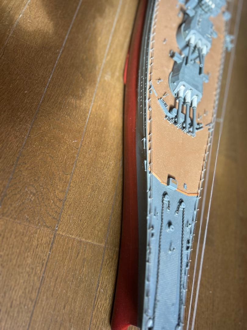 超大型戦艦大和1350mm製作完了しました。(1号作戦時)仕様です。