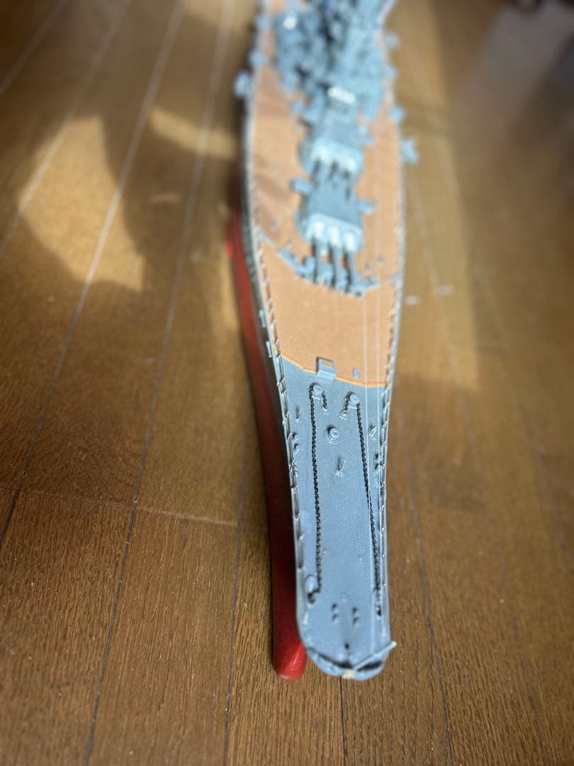 超大型戦艦大和1350mm製作完了しました。(1号作戦時)仕様です。