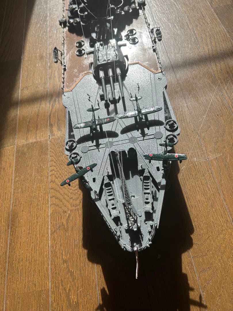 超大型戦艦大和1350mm製作完了しました。(1号作戦時)仕様です。