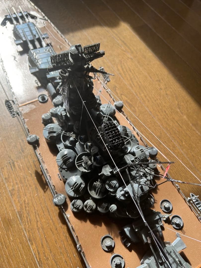 超大型戦艦大和1350mm製作完了しました。(1号作戦時)仕様です。