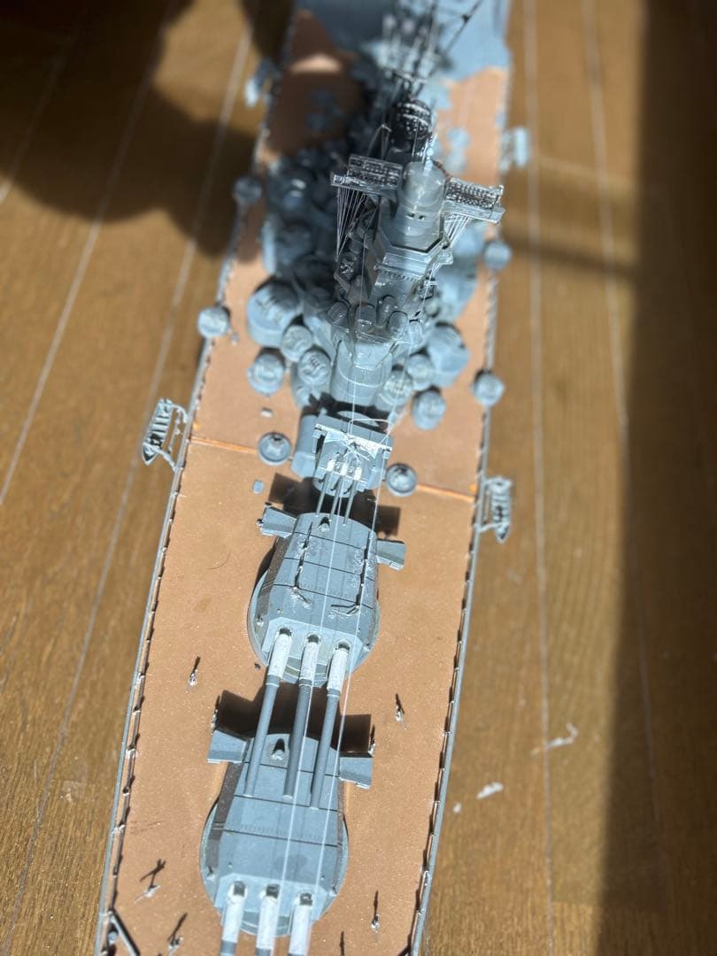 超大型戦艦大和1350mm製作完了しました。(1号作戦時)仕様です。